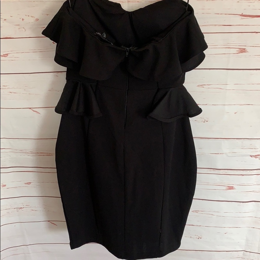 Strapless Ruffle Dress - Picture 3 of 4